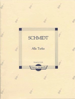 Schmidt, Ernst (Arnold): Alla Turka for viola & piano