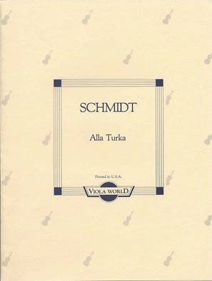 Schmidt, Ernst (Arnold): Alla Turka for viola & piano