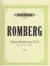 Edition Peters Romberg, Bernhard: Concerto No.2 in D. Op.3 (cello & piano)