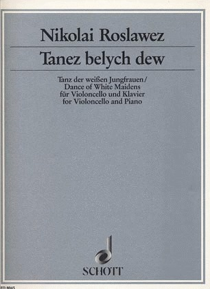 HAL LEONARD Roslawez: Dance of White Maidens (cello & piano)