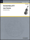 Schott Music Rosenblatt, Alexanger: Jazz Sonata (cello & piano)