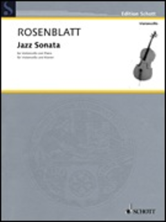 HAL LEONARD Rosenblatt, Alexanger: Jazz Sonata (cello & piano)