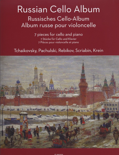 HAL LEONARD Russian Cello Album: 7 Pieces for Cello & Piano