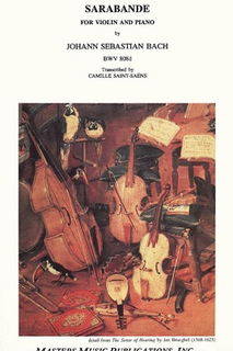 LudwigMasters Bach, J.S.: Sarabande (violin & piano)