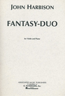 HAL LEONARD Harbison, John: Fantasy Duo (violin & piano)