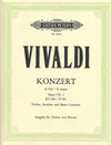 C.F. Peters Vivaldi, A.: Concerto in G Op.7No.11 RV299 (violin & piano)