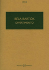 HAL LEONARD Bartok, B.: Divertimento for String Orchestra (SCORE)