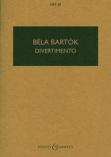 HAL LEONARD Bartok, B.: Divertimento for String Orchestra (SCORE)