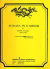Eccles (Krane): Sonata in G minor (cello & piano)