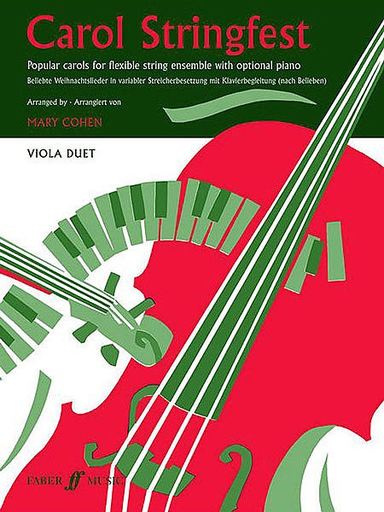 Faber Music Cohen, Mary: Carol Stringfest (2 violas)
