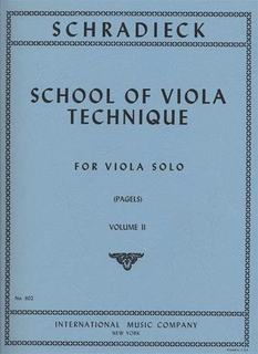 International Music Company Schradieck (Pagels): School of Viola Technique Vol.2