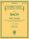 HAL LEONARD Bach, J.S.: Three Violin Concertos
