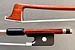 Brazilian ELIAS GUASTI viola bow, nickel/ebony 68.7g