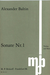 Baltin, Alexander: Sonate #1 (violin & piano)