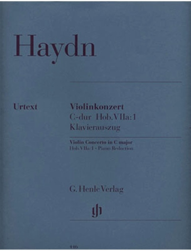 HAL LEONARD Haydn, F.J. (Lohmann/Thomas, ed.): Concerto in C, Hob. VIIa: 1, urtext (violin & piano)