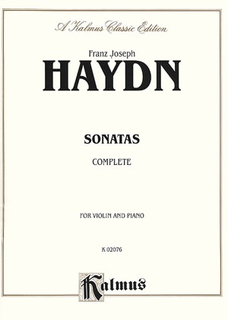 Alfred Music Haydn, F.J.: Violin Sonatas (violin & piano)