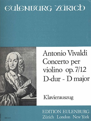 Edition Kunzelmann Vivaldi, A.: Concerto in D Op.7 No.12 (violin & piano)
