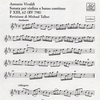 HAL LEONARD Vivaldi, A.: Sonata FXIII, 62RV78 (violin & piano)