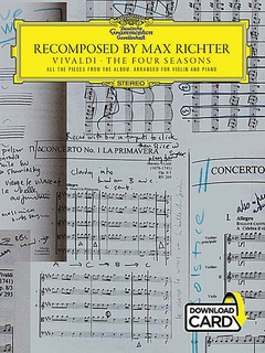 HAL LEONARD Richter & Vivaldi: The Four Seasons Recomposed by Max Richter (violin & piano) Music Sales America