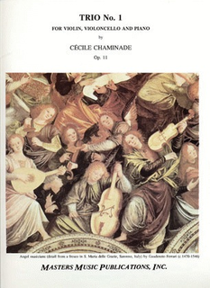 LudwigMasters Chaminade, Cecile: Piano Trio No.1 Op.11 (violin, cello, piano)