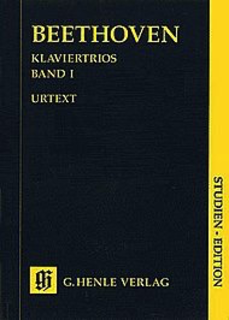 HAL LEONARD Beethoven, L.van (Raphael, ed.): Piano Trios Vol.1, urtext (score)