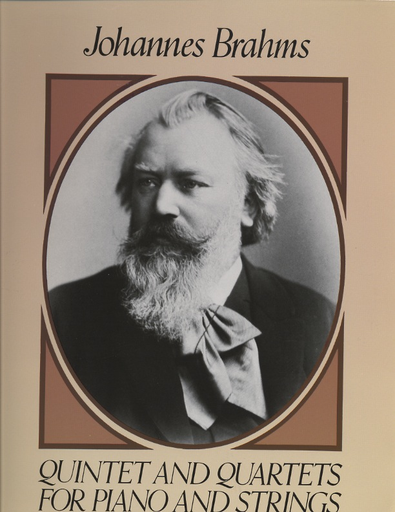 Dover Publications Brahms, J.: (Dover Score) Quintet and Quartets for Piano and Strings (mixed ensemble)