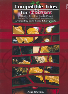 Carl Fischer Clark/Gazda: (collection) Compatible Trios for Christmas (viola) Carl Fischer
