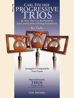 Carl Fischer Gazda, Doris: Progressive Trios (3 violas)