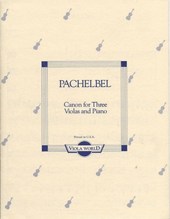 Pachelbel (Arnold): Canon (3 violas & piano)