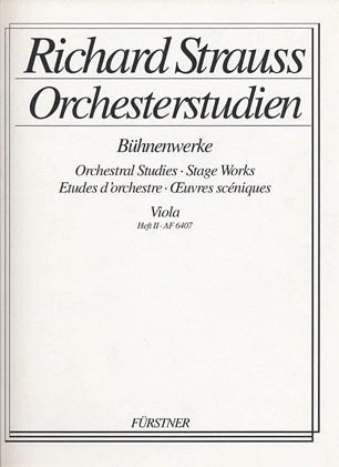 HAL LEONARD Strauss, Richard: Orchestral Stage Works 2 (viola) Salome