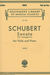Schirmer Schubert, Franz: Arpeggione Sonata (viola & piano)