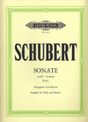 Schubert, Franz: Arpeggione Sonata (viola & piano) Edition Peters