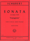 International Music Company Schubert, Franz (Katims): Sonata in A minor ''Arpeggione''  IMC