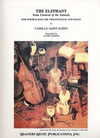 Masters Music Publications Saint-Saens, Camille: Elephant from Carnival of the Animals (cello or & piano)