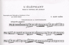 LudwigMasters Saint-Saens, Camille: Elephant from Carnival of the Animals (cello or & piano)