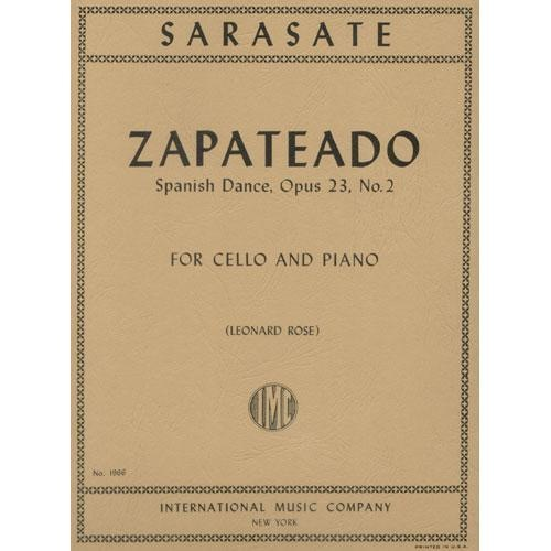 International Music Company Sarasate, Pablo de (Rose): Zapateado Op.23 #2 (cello & piano)