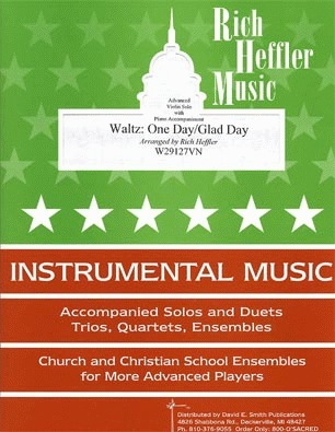 Heffler, R.: Waltz: One Day/Glad Day (violin & piano)