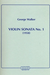 Walker, George: Violin Sonata #1 (violin & piano)