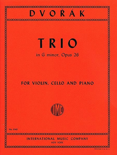 International Music Company Dvorak, Antonin: Piano Trio Op.26 (violin, cello, piano)