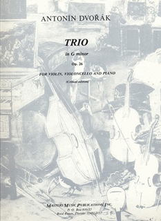 LudwigMasters Dvorak, Antonin: Trio in G mi Op.26 (violin, cello, piano)