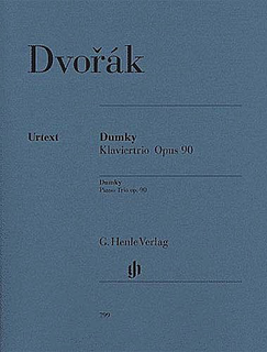 HAL LEONARD Dvorak, A. (D‚àö‚àÇge, ed.): Trio in E minor, Op. 90, "Dumky", urtext (violin, cello, and piano)