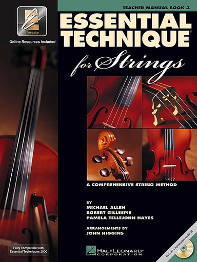 HAL LEONARD Allen, Gillespie, & Hayes: (Score) Essential Technique 2000, Bk.3 (teacher's manual)(CD)
