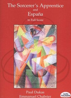 Alfred Music Dukas & Chabrier: (Dover score) The Sorcerer's Apprentice & Espa‚Äö√Ñ√∂‚àö¬¢‚àö‚Ä†‚Äö√†√∂‚àö¬¥a (full orchestra) Dover Publications