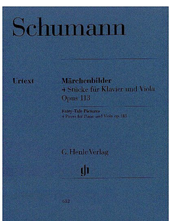 HAL LEONARD Schumann, R. (Haug-Freienstein): Fairy-Tales Pictures, Op.113, urtext (viola and piano)