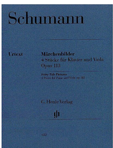 HAL LEONARD Schumann, R. (Haug-Freienstein): Fairy-Tales Pictures, Op.113, urtext (viola and piano)
