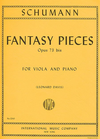 International Music Company Schumann: Fantasy Pieces, Opus 73 for viola and piano