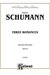 Alfred Music Schumann, Robert: Three Romances Op.94 (viola & piano)