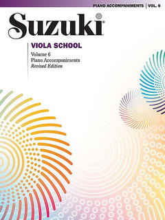 Suzuki: Viola School Vol. 6 (piano accompaniment)