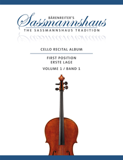 Barenreiter Sassmannshaus: (Collection) Cello Recital Album - First Position, Vol.1 (cello & piano/2 cellos) Barenreiter