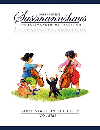 Barenreiter Sassmannshaus, Egon: Early Start on the Cello, Volume 4, Barenreiter